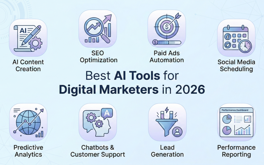 Best AI Tools for Digital Marketers in 2026